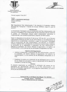 Plan Anticorrupción y de Atención Al Ciudadano IMTRAC
